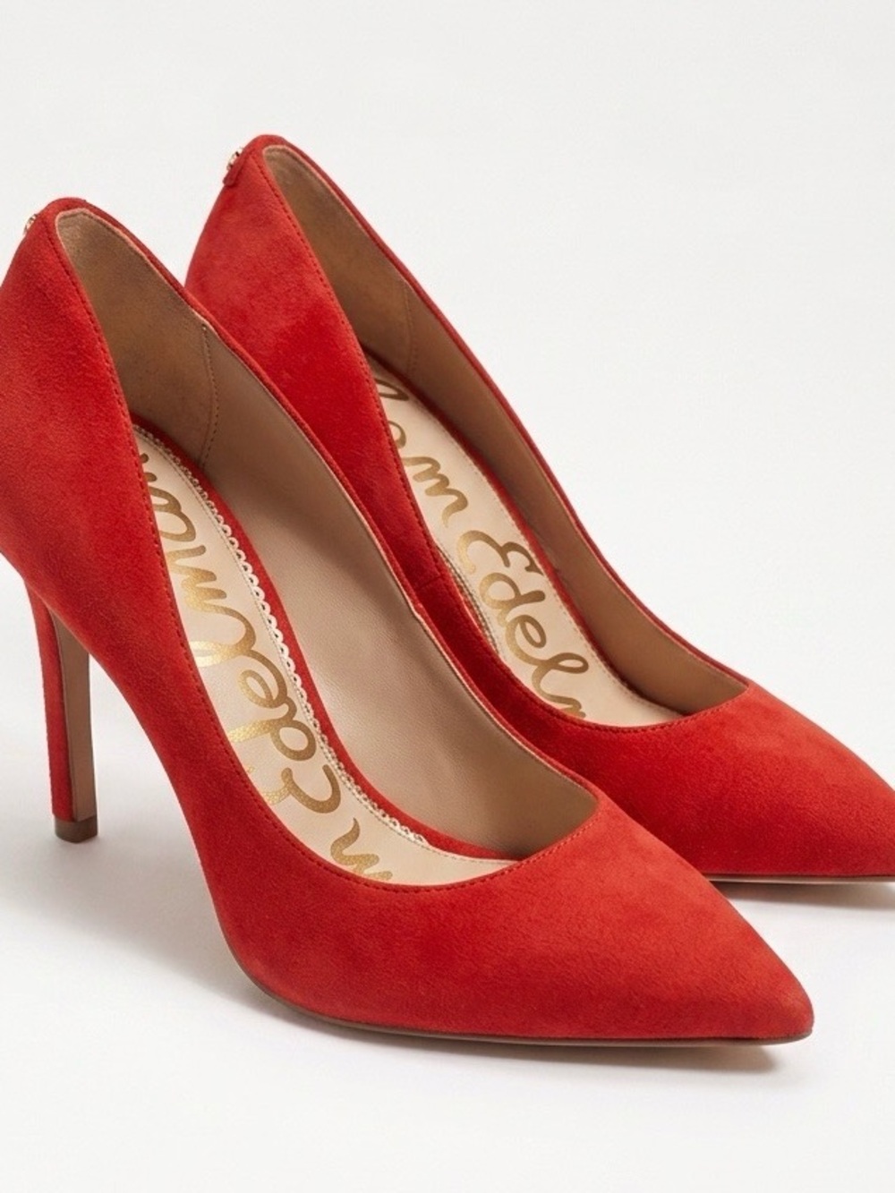 Sam Edelman Hazel Red Pumps | Women’s 5.5 | Pointed Toe | Stiletto Heel ✨